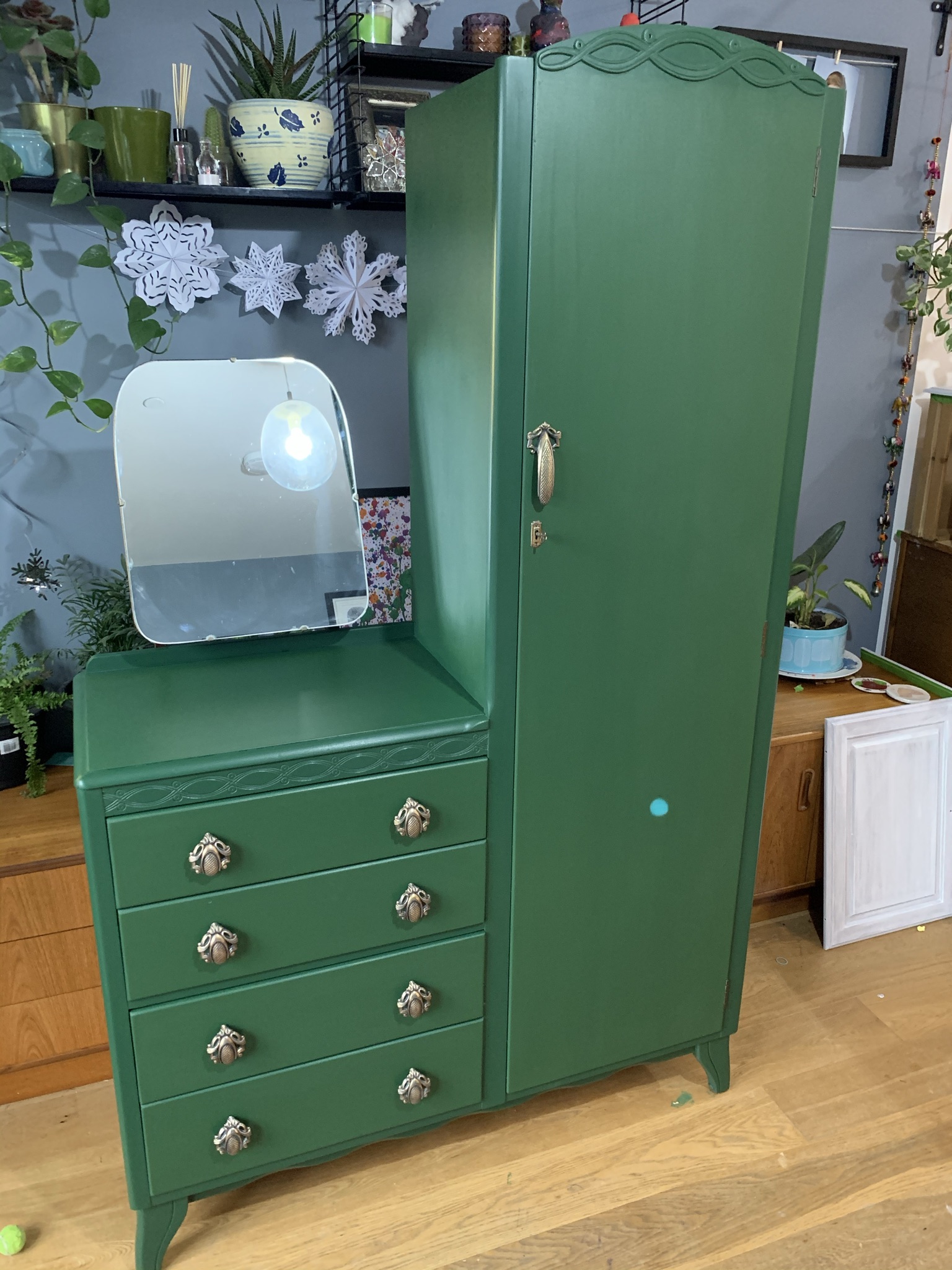 Emerald Green Wardrobe